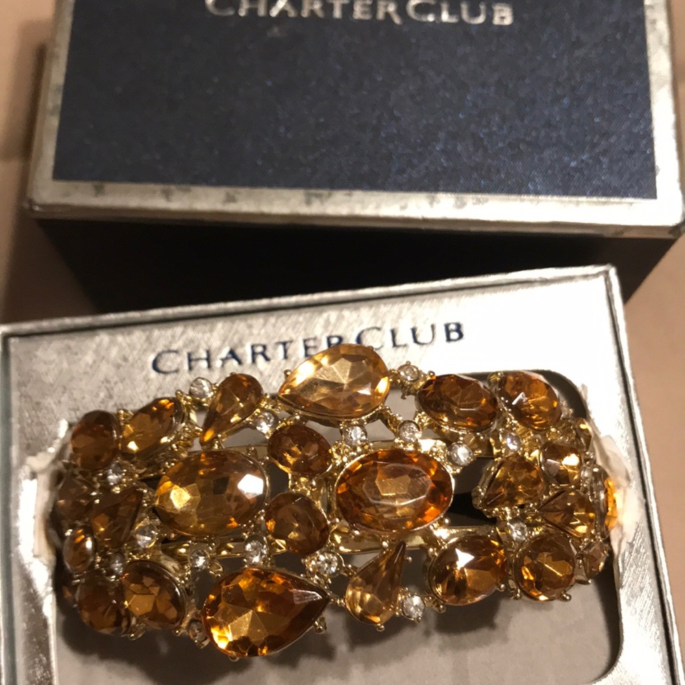 Fabulous bangle stunning stone bracelet